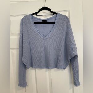 Out from under long sleeve Textured V-Neck Knit